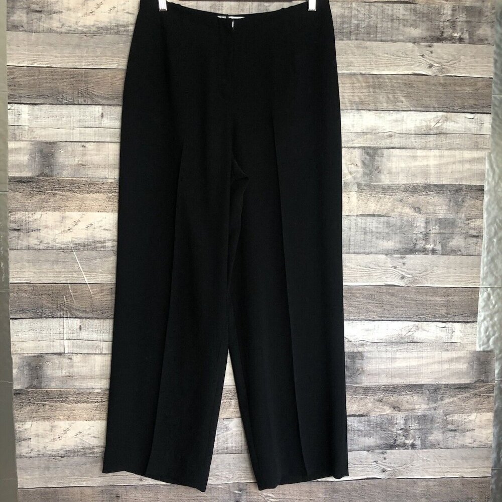 Pendleton Dress Pants Women 10 Black Classic Straight Business Career